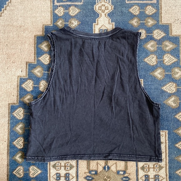 Cheap Monday Shield Tank in Faded Black - Picture 6 of 6